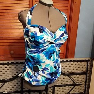 Miraclesuit size 16 swimsuit top.